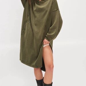 Free People Maxi Hoodie NWT